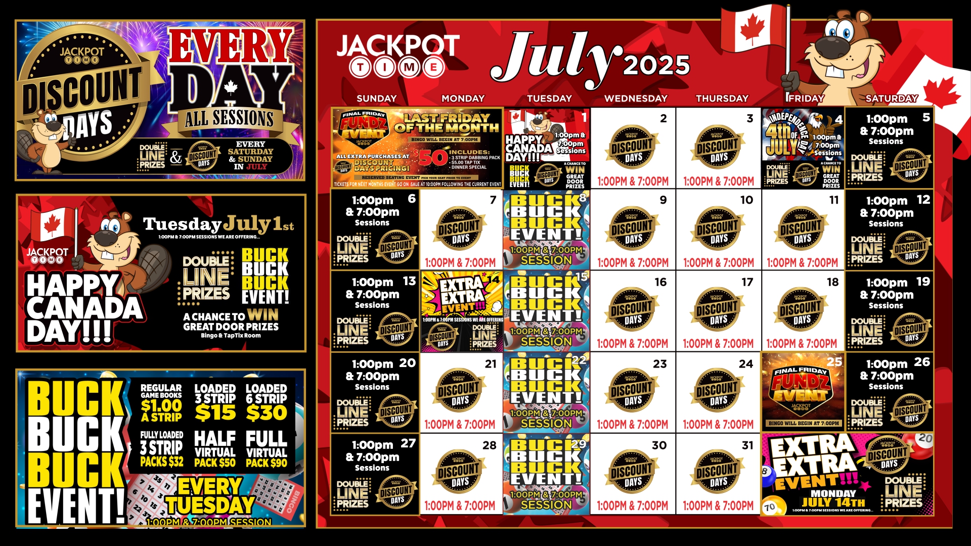 July Calendar