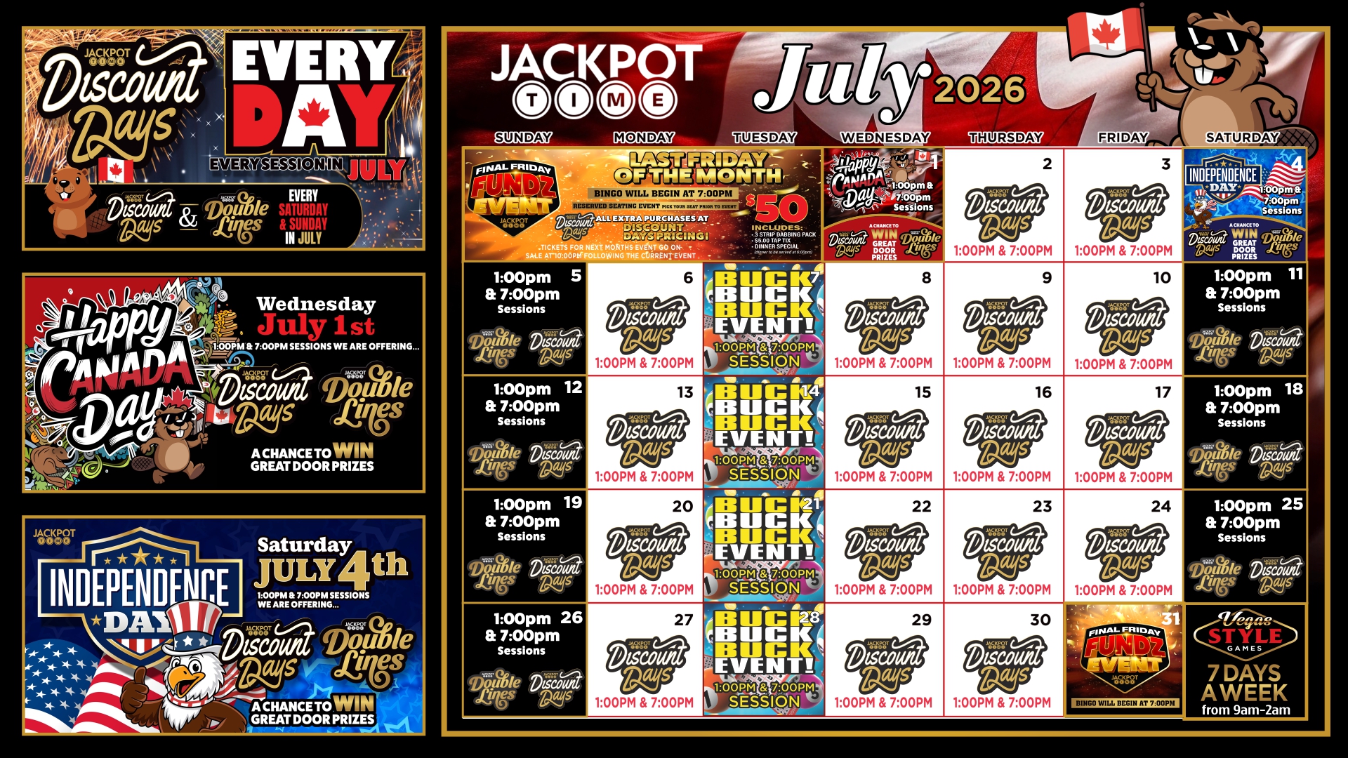July Calendar