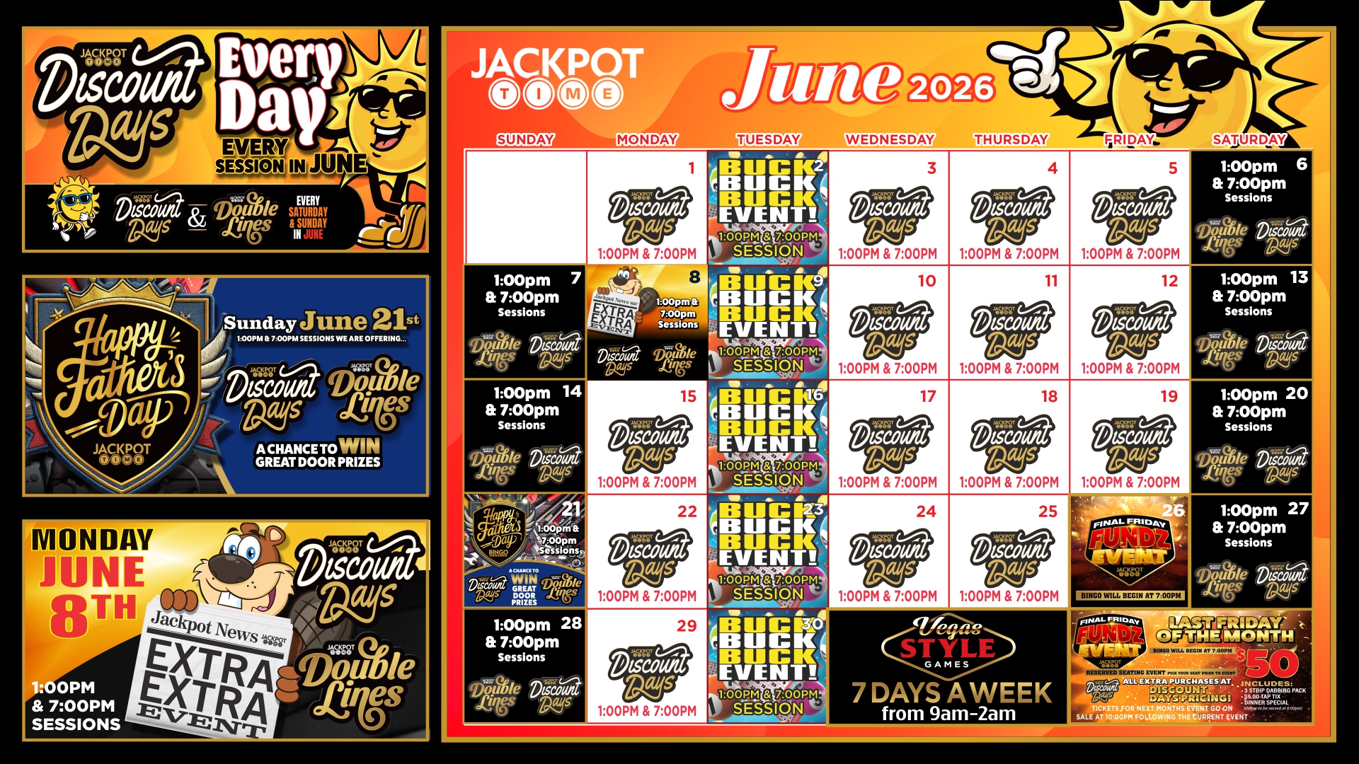 June Calendar