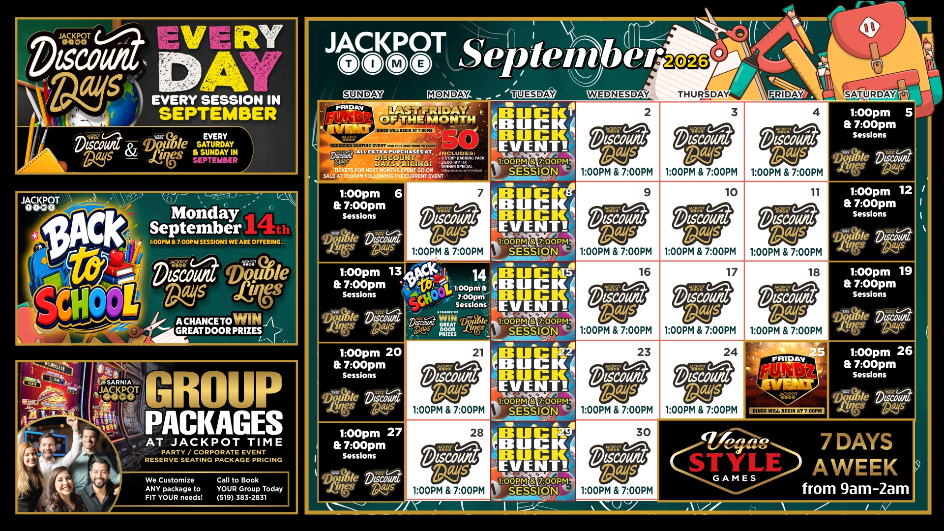 September Calendar