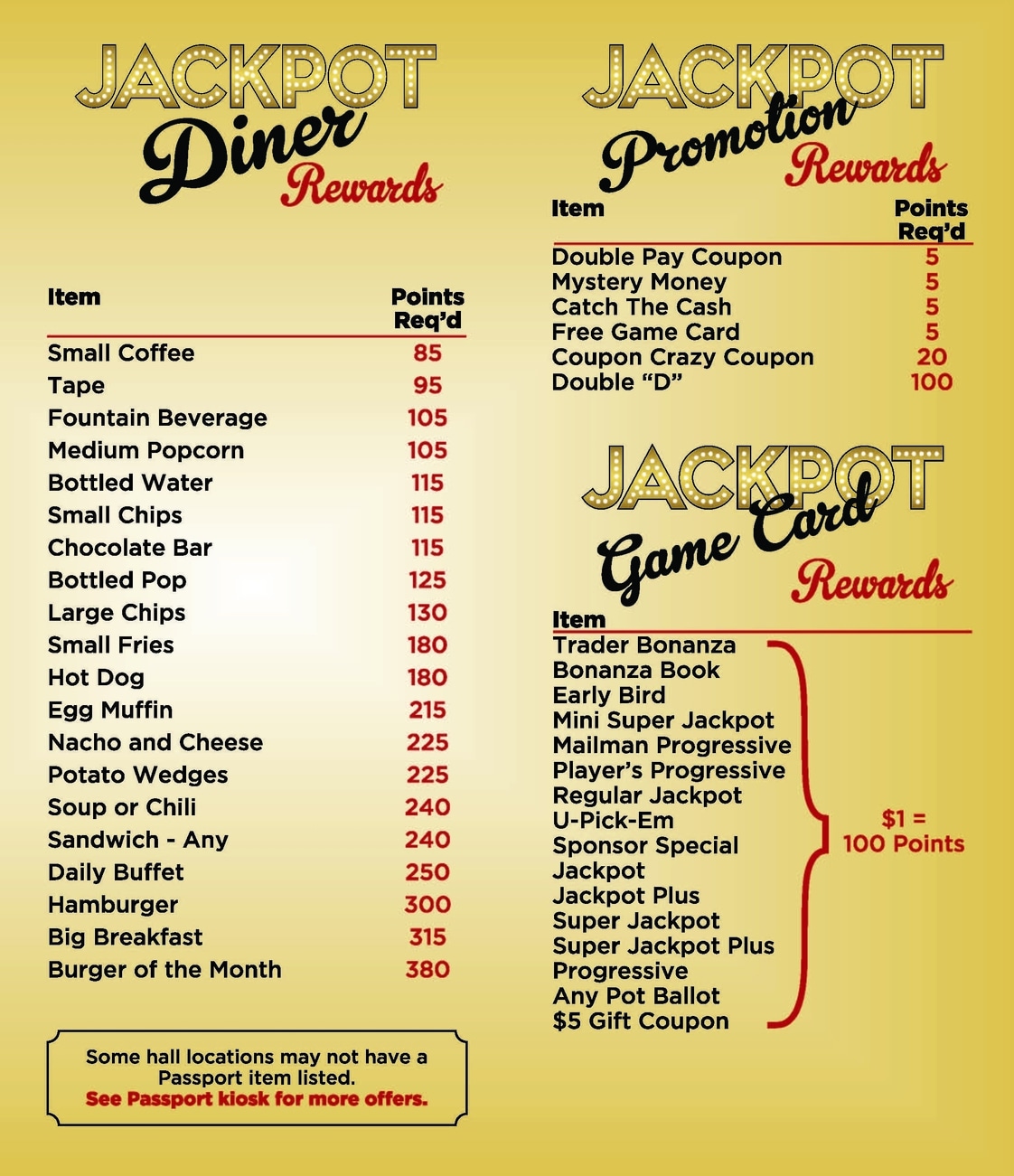 Passport Customer Rewards Program Image